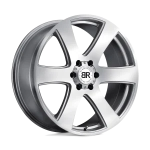Black Rhino – HAKA – Silver – 22″x9.5″ 30mm – Summer Wheels – 2295HAK306135S87